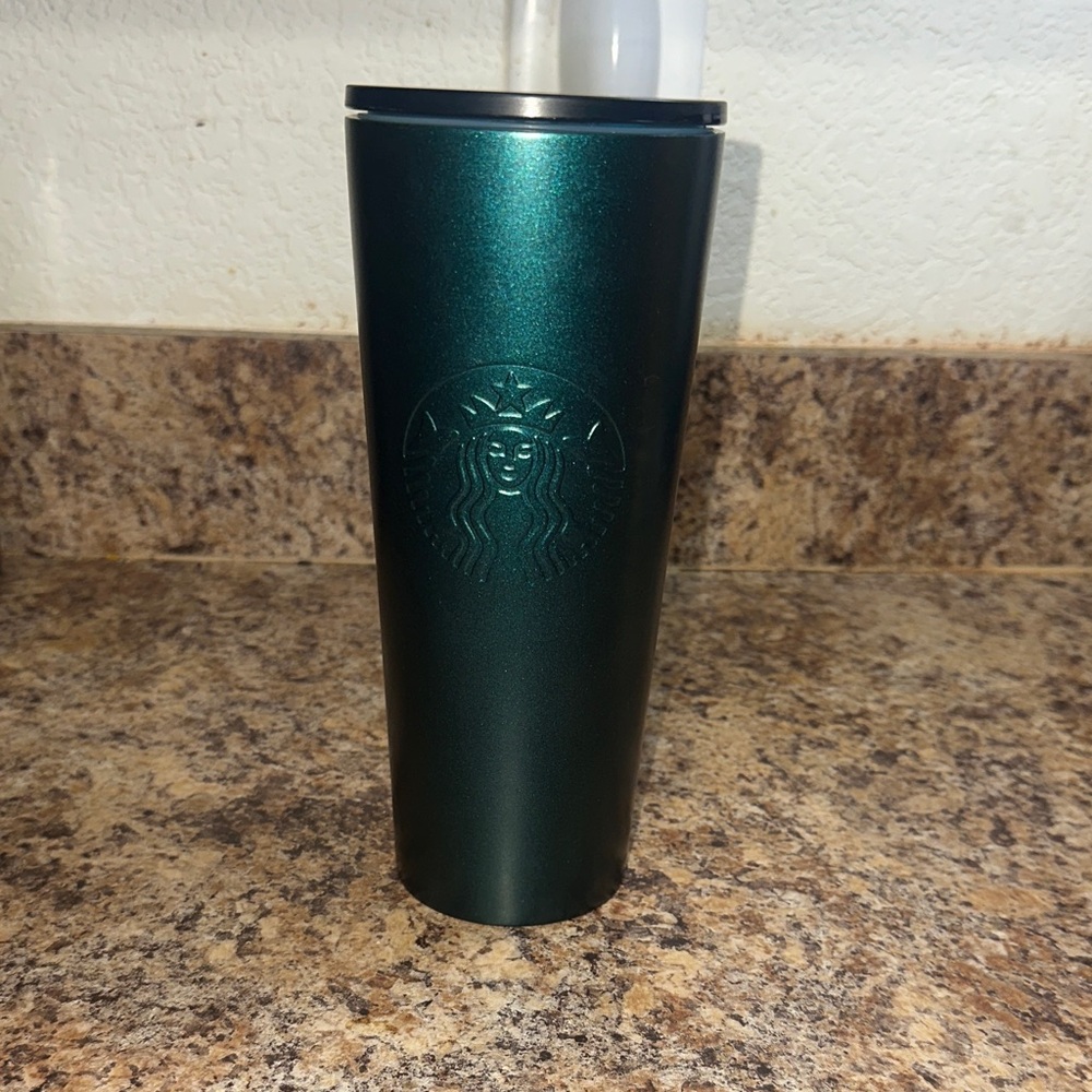 Starbucks Emerald Green 24oz Tumbler